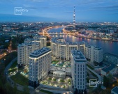 Yshakovskaya Emb. 3 (River Side complex). Long Term Rental in St. Petersburg
