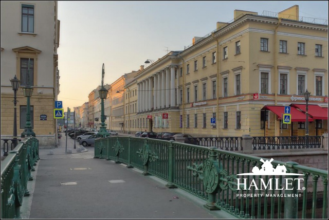 Italianskaya 1/ Canal Griboedova 8. Long Term Rental in St. Petersburg